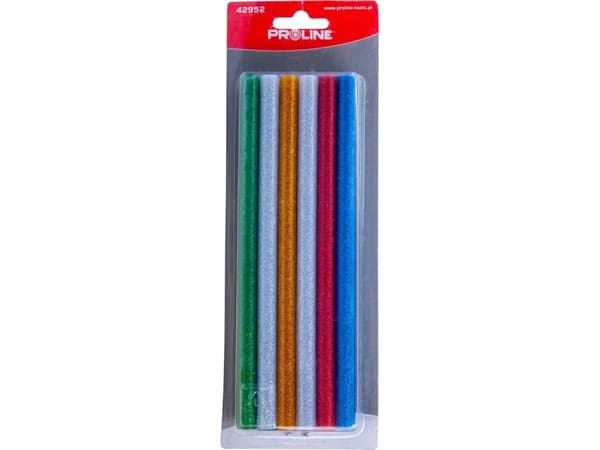 Pro-Line liimapuikot glitter, 11mm, kpl.12*200mm,kortti,proline,proline