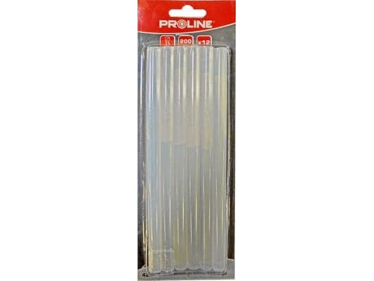 Pro-Line liimapalat 11 mm x 200 mm läpinäkyvä 12 kpl 42902