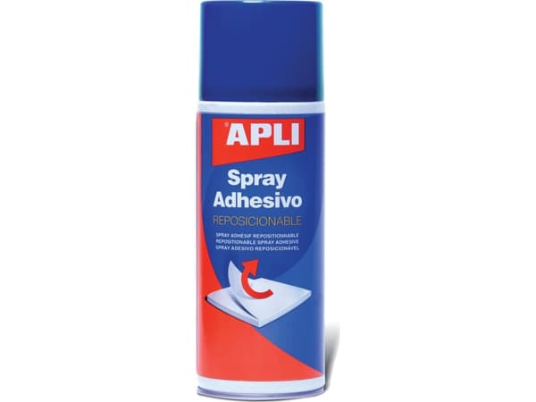 Apli Spray Glue, uudelleenasennukseen, 400ml