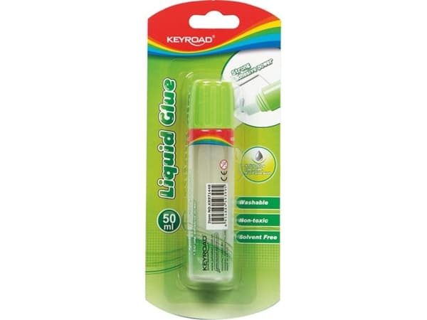 Keyroad KEYROAD flytande lim, 50 ml, blisterförpackning