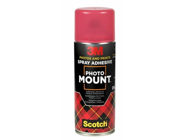 3M PhotoMount spray-liima, pysyvä kuivuttuaan, 1 purkki, 400 ml
