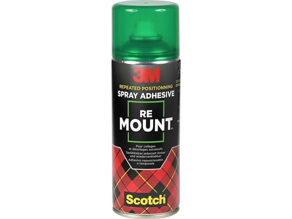 Lim spraylim Scotch 3M ReMOUNT permanent 400ml