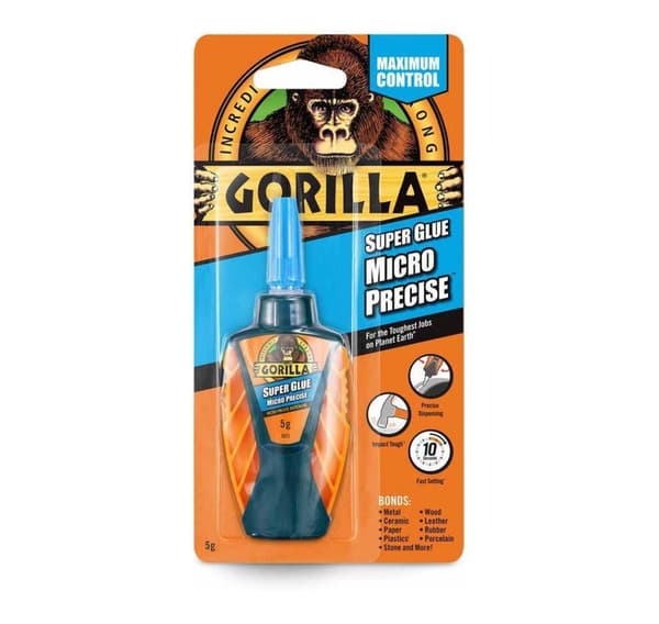 Gorilla-liima Micro Precise 5g
