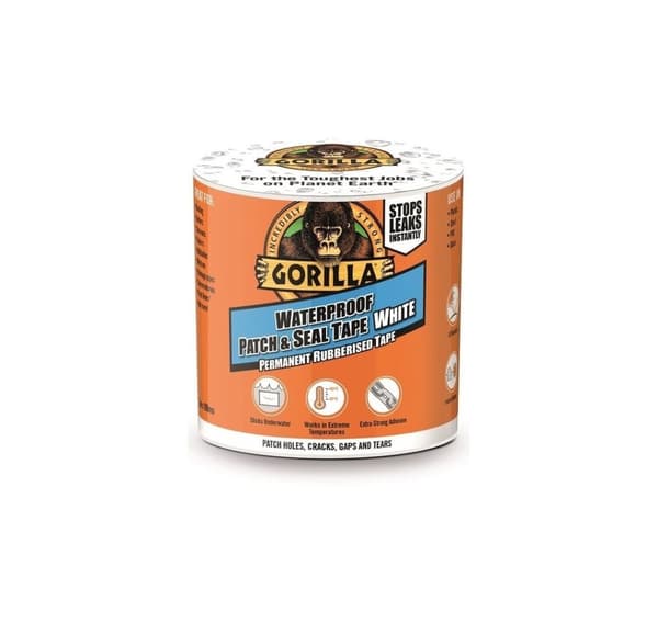 Gorillatejp "Patch & Seal" 3m, vit