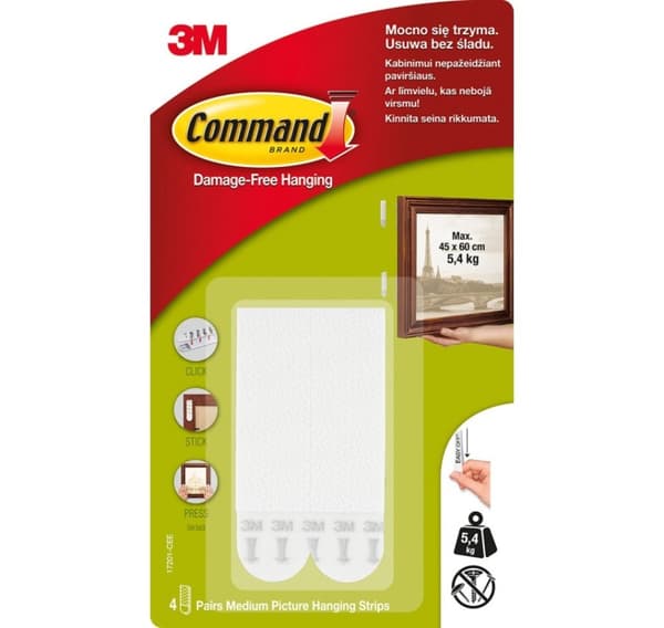 3M bildemonteringslister Command M