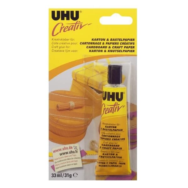 UHU Creativ 'kartong och kreativa papper 33ml