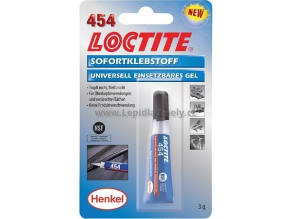 Loctite Loctite 454 cyanoakrylat øyeblikkelig lim - gel 3g