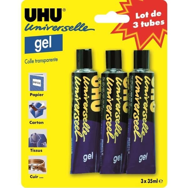 UHU MYCKET 3 UNIVERSALGEL-rör 35ml