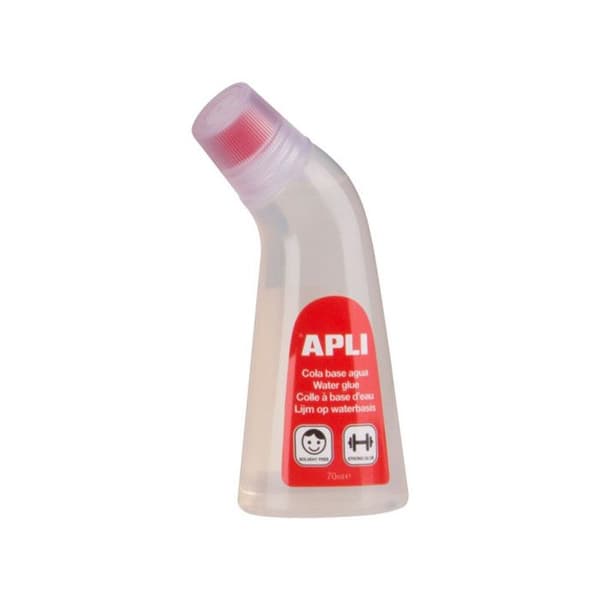 Vattenbaserat lim - APLI - 70ml - Icke giftigt - Stark limma - Ideal för barn