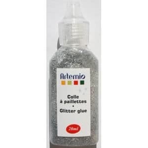 Silverglitterlim