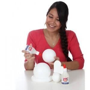 Speciell polystyrenlim - Collall - 100 ml - Återförslutbar flaska - Lim för styropor