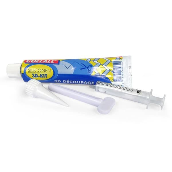 Silikontejp för 3D-teknik 80ml + Tillbehör