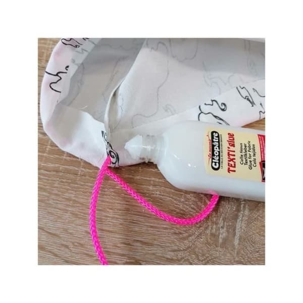 Cléopâtre - Transparent lim för textiltyg - 100g