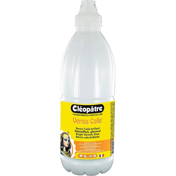 Blank limlack - CLEOPATRE - 1 kg - Vattentålig - Torkar snabbt - Mandellukt