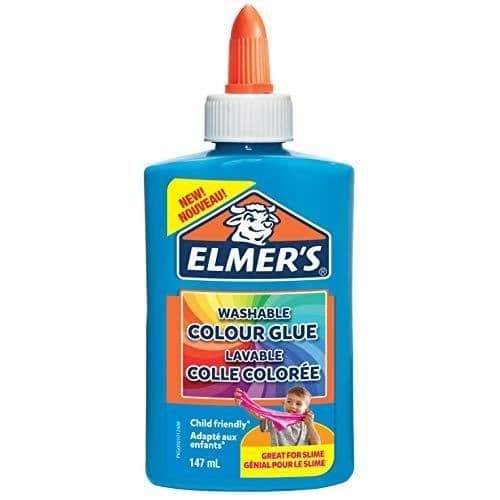 PVA Lim - ELMER'S - Blå - 147 Ml - Tvättbar - Idealisk för kreativa projekt