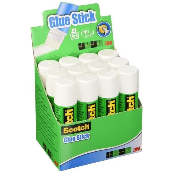 Scotch Barquette med 12 limstift 40 gram - 6240D