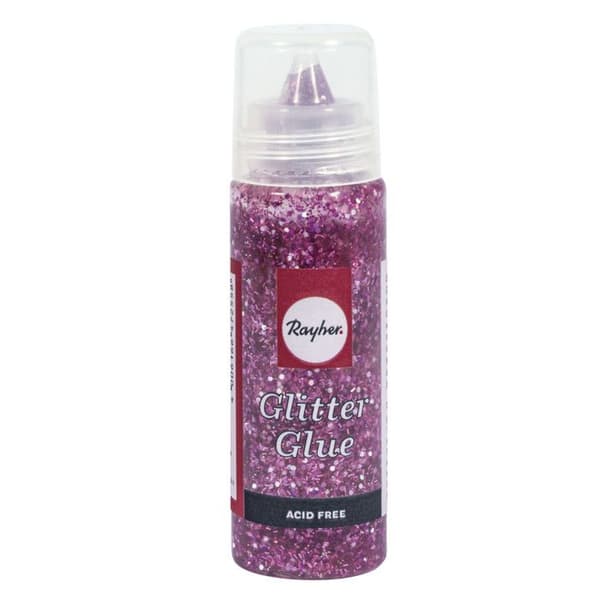 Glitter - Limma stor, nejlikrosa, 50ml flaska