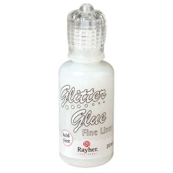 Iriserande glitterlim - Aurora Borealis - 20 ml...
