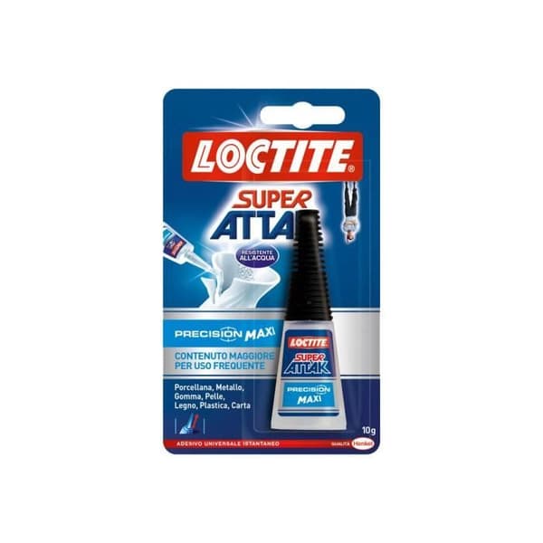 Loctite Super Attak Precision Maxi Glue (snabblim) 10 g transparent etylcyanoakrylat (ECA)