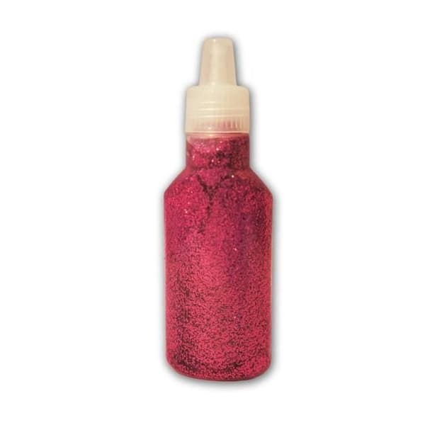 Glitterlim - ljusrosa