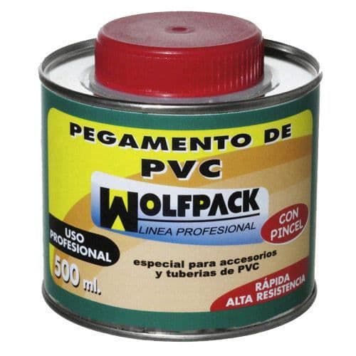 Colle PVC Wolfpack med pensel 500 cm