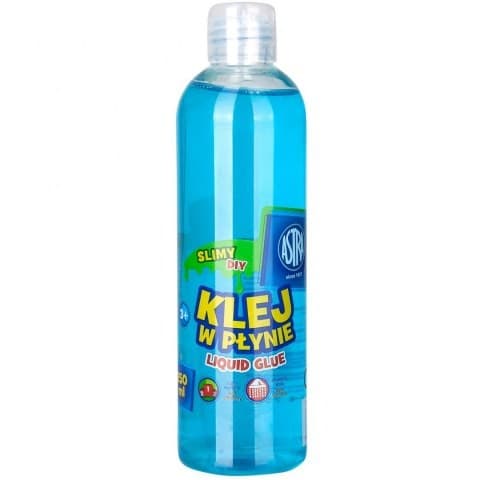 Flydende lim 250 ml Astra blå