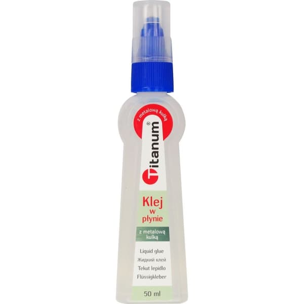 Flydende lim 50ml med Titanium kugle