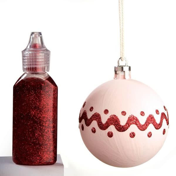 Glitterlim - vit