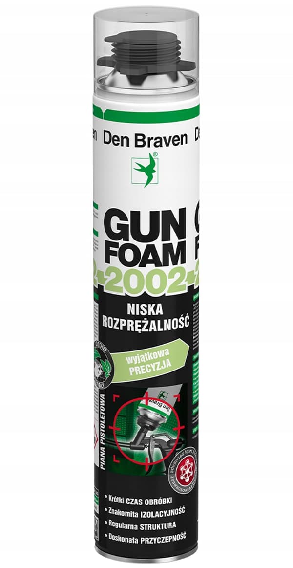 Lavekspanderende pistolskum Gun Foam 750ml Gunfoam 2002 pist. 750 ml