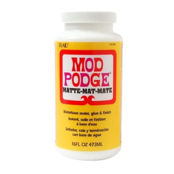 Rutig Mod Podge Matte Nagellack (473 ml flaska)