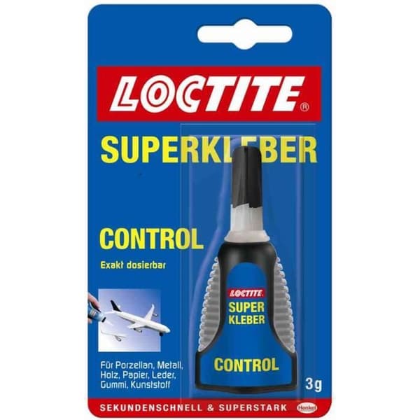 Lim - LOCTITE - Kontroll - 3 g flaska - Exakt applicering - Inga läckor