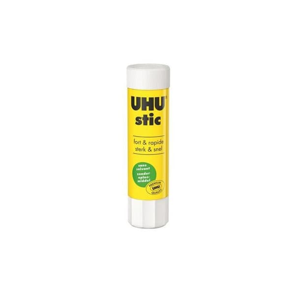 Limklister - UHU - Gigantisk 40g - Vit lim - För papper och kartong - Skruvkork