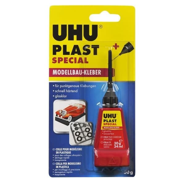 UHU Plastmodelleringslim 34ml