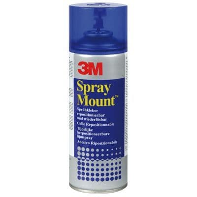 Spraylim - 3M - 400ml - Lim för papper och plast - Repositionerbar - Multimaterial