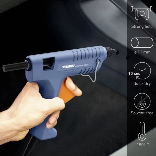 Limstift - STEINEL - 11 mm - svart - 1 kg - för mörka material