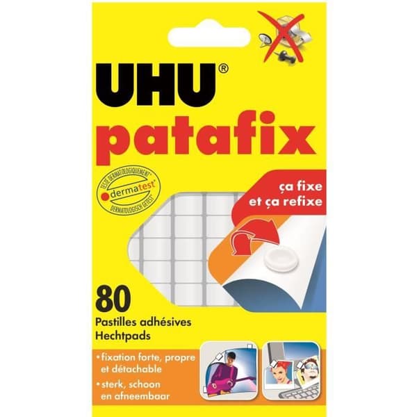 UHU Patafix White 80 sugtabletter