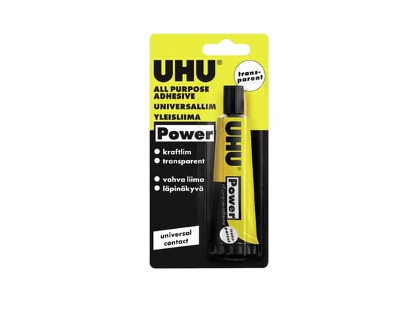 UHU Stærk gennemsigtig universallim, 42 g - (10 stk.)