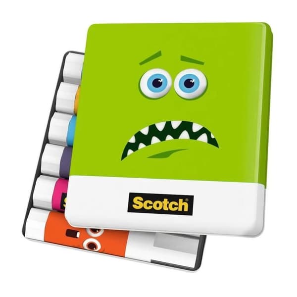 SCOTCH - Lot med 6 limpinnar 8g + 1 låda Collector Monsters