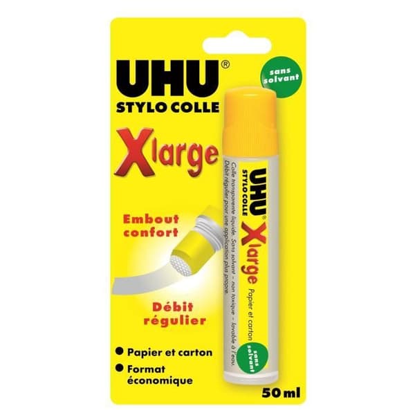 UHU Xlarge Clear Glue Pen 50ml