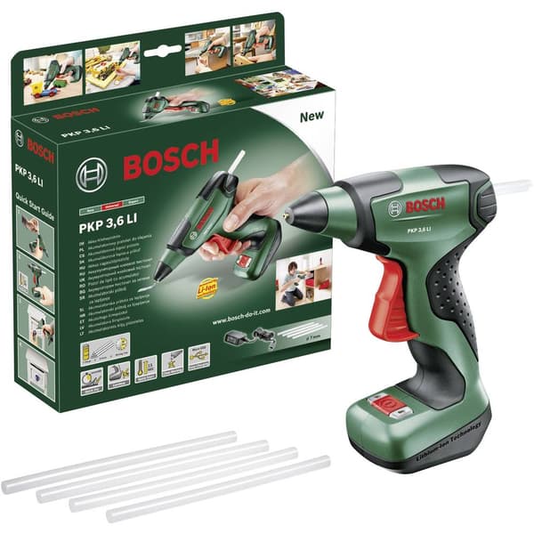 Bosch Home and Garden PKP 3,6 LI Batteridrevet limpistol 7 mm 3.6 V 1 stk
