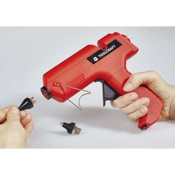 TOOLCRAFT TC-HKP-11 WL Limpistol inkl. Tillbehör 11 mm 500 W 1 st