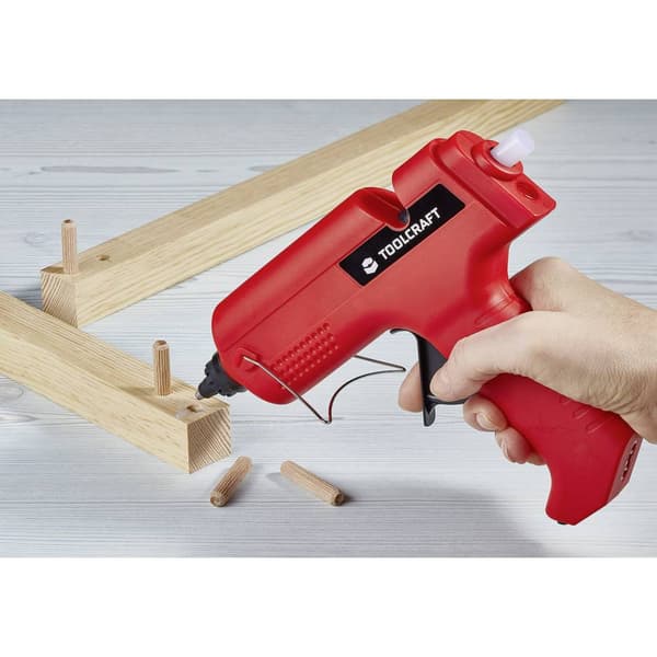 TOOLCRAFT TC-HKP-11 WL Limpistol inkl. Tillbehör 11 mm 500 W 1 st