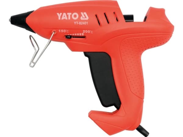 Yato YT-82401, Elektrisk limpistol, Rød, Plast, 15 g/min, 180 s, 1,1 cm