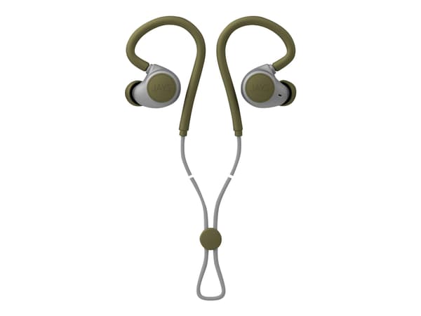 JAYS m-Six Wireless - Hörlurar med mikrofon - inuti örat - nacKräm - Bluetooth - trådlös - moss green