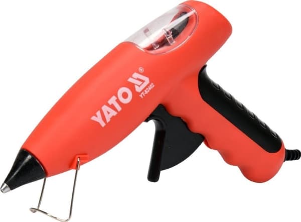 Yato YT-82402, Elektrisk limpistol, Rød, Keramisk, Glass, Metall, Plast, Tre, 15 g/min, 180 s, 1,1 cm