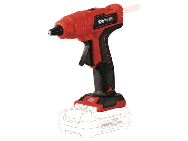Einhell 4522200, Svart, Röd, 1,1 cm, 20 cm, 170 ° C, 2 min, Batteri