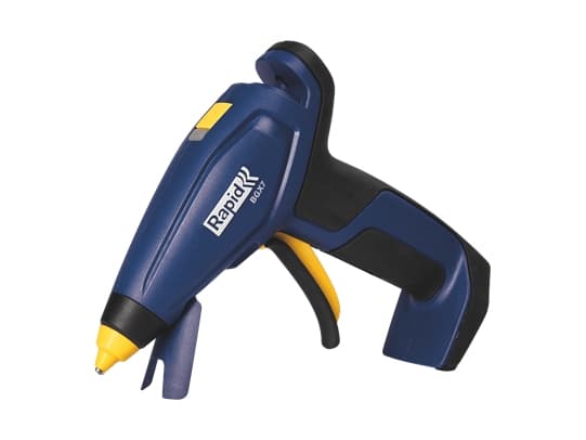 Rapid BGX7, Elektrisk limpistol, Svart, Blå, Plastikk, 150 g/min, 7 mm, 0,33 min