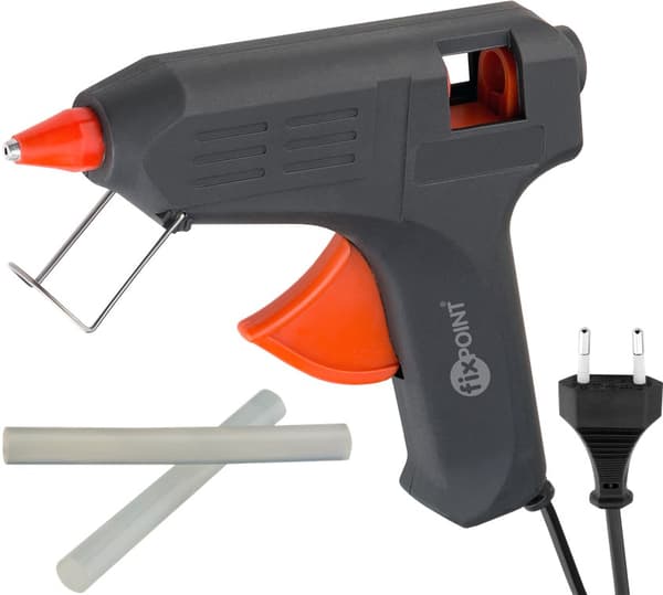 Varmlimningspistol för 11 - 12 mm limstift, 20 W, inkl. 2 limstift