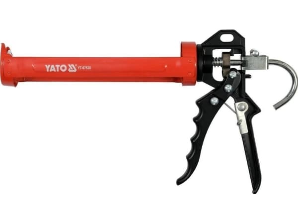 Yato YT-67520, Fugepistol, Sort, Rød, Stål, Aluminium, 300 ml, 225 mm