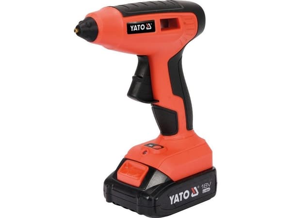 Yato YT-82854, Elektrisk limpistol, Sort, Rød, 25 g/min, 25 s, 1,1 cm, 200 °C